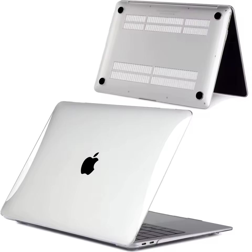 Fotografía 3 de cubierta protectora dura de cristal transparente Para MacBook Pro funda de 13 pulgadas 2022-2016 lanzamiento M1 A2338 A2289 A2251 A2159 A1989 A1706 A1708 disponible en STI FACU RUIZ